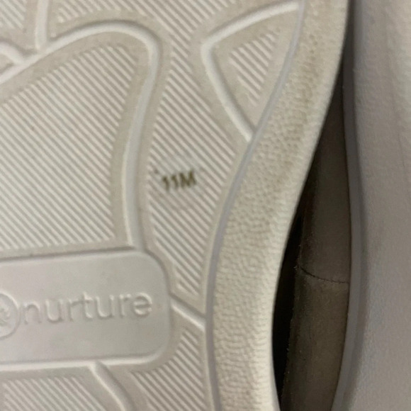 Nurture Atna Suede High Top Platform Sneaker Booties Khaki Comfort Size 11 - Picture 6 of 9